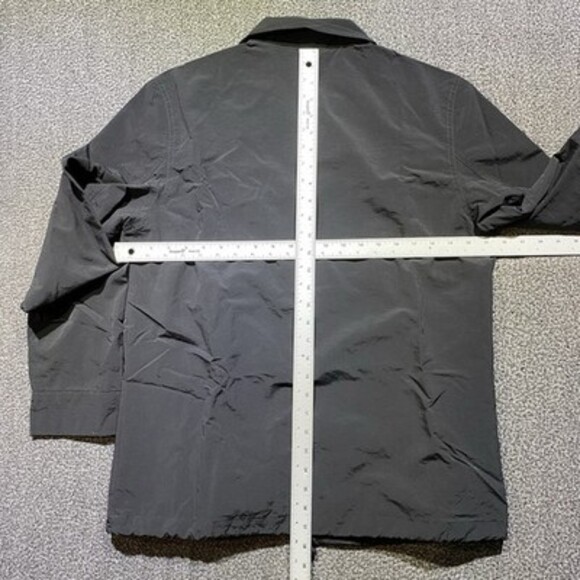 BP Nordstrom Shacket M Black Overshirt Streetwear Layering Fall Winter New - Picture 15 of 16
